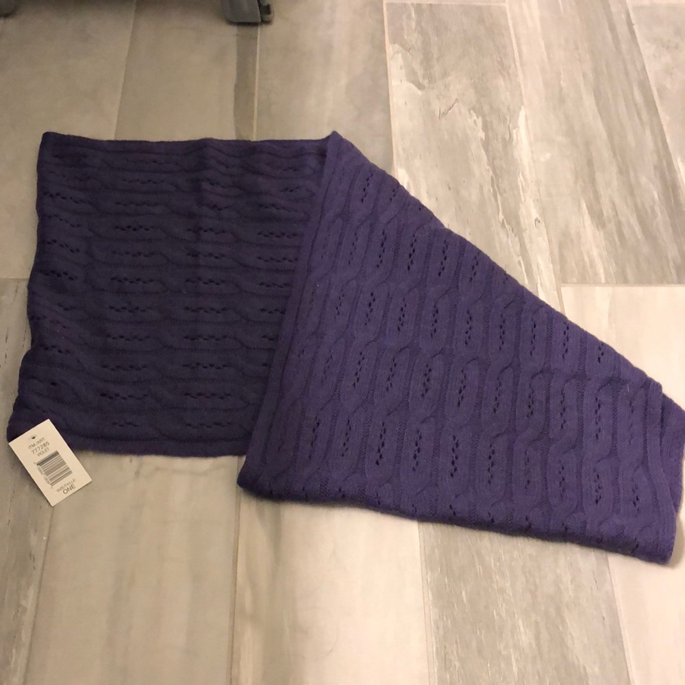 Celeste Purple Infinity Scarf